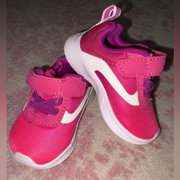 wonder nation Other - Wonder Nation Pink, Purple, & White Athletic Mesh Sneakers Baby Girl Size 2